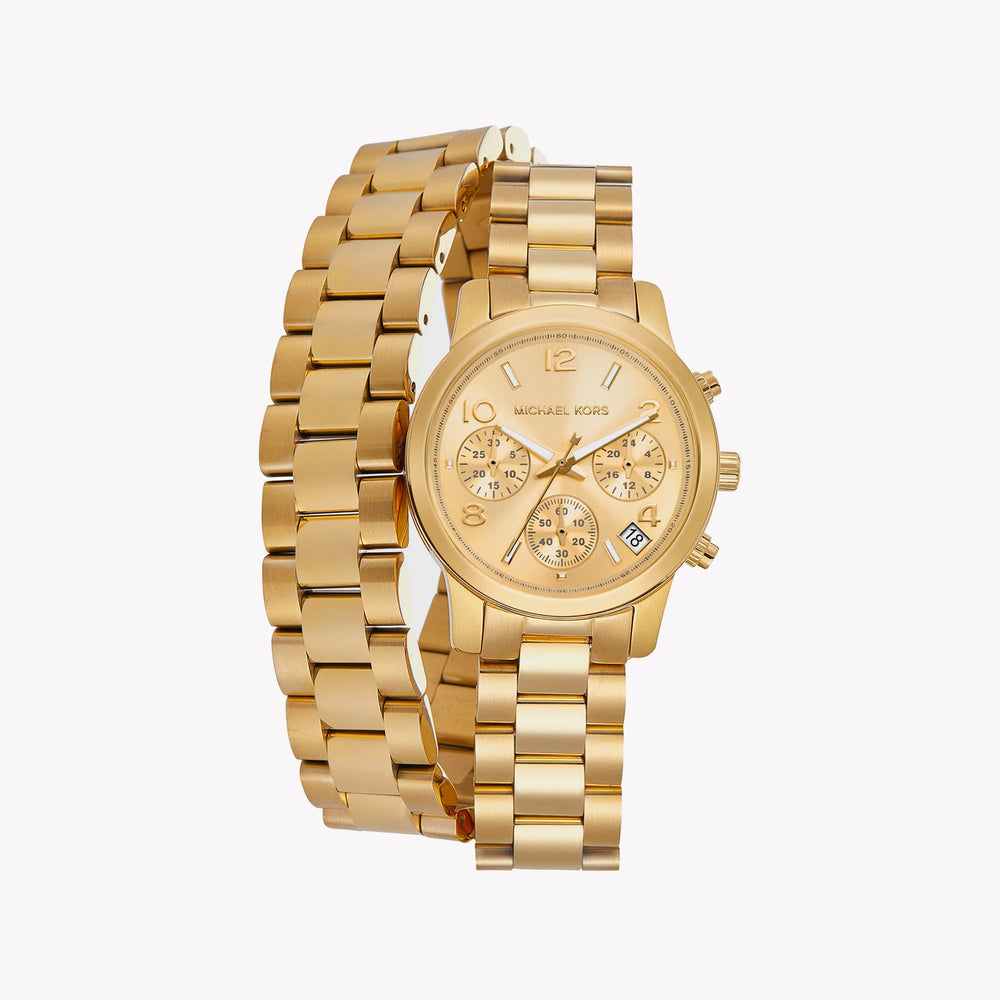 Michael Kors Women's Gold Stainless Steel Watch, Gold Dial | Mk7452 by i-watch