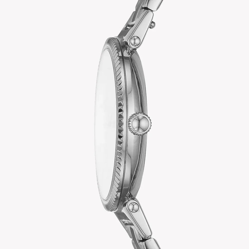 Fossil Women's Silver Stainless Steel Watch, White Dial | Es4864 by i-watch