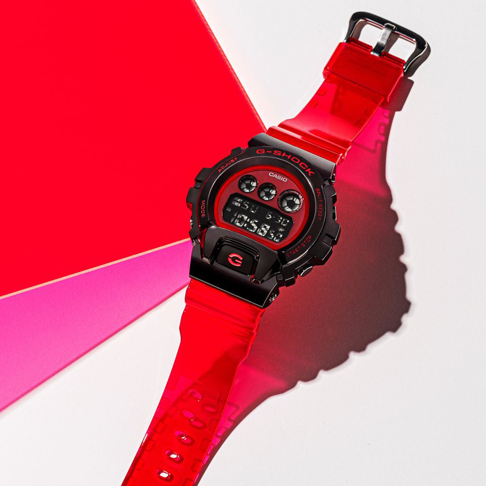 CASIO G-SHOCK GM-6900B-4DR - BOLD PINK STRIKE MEN'S WATCH with Shock-Resistant Design & 200m Water Resistance-i-Watch-5