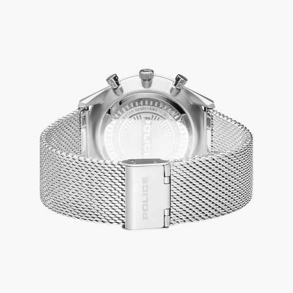 Police Men's Silver Watch, Black Dial | P15599js02mm by i-watch