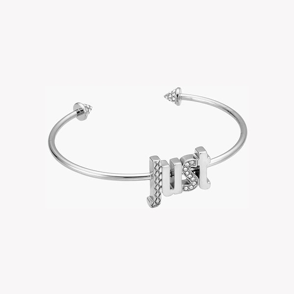 Just Cavalli Women's Silver Stainless Steel Bracelet, Silver | Jcba00290100