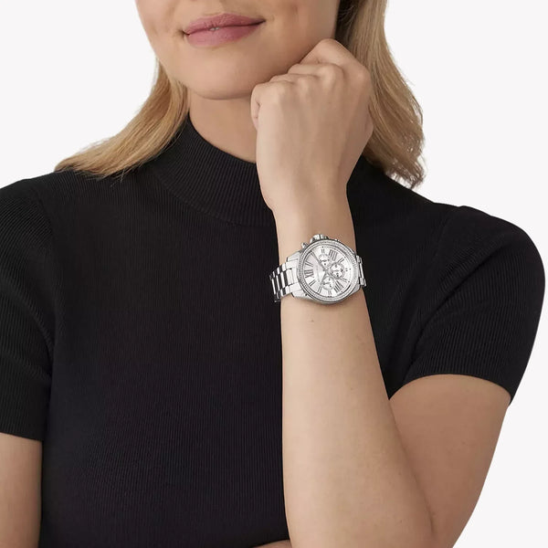 Michael Kors Men's Silver Stainless Steel Watch, Silver Dial | Mk7429 by i-watch
