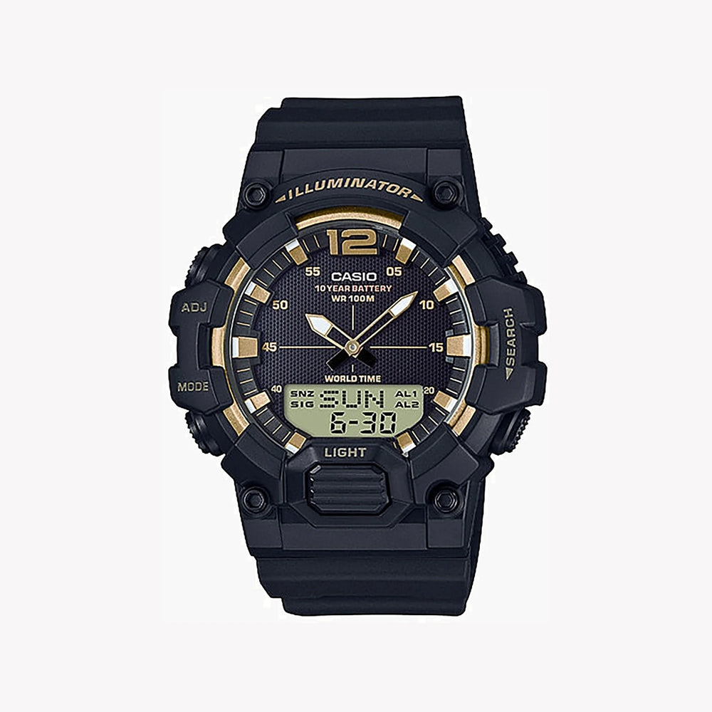 Casio Men's Black Resin Watch, Digital Dial | Hdc-700-9avdf by i-watch