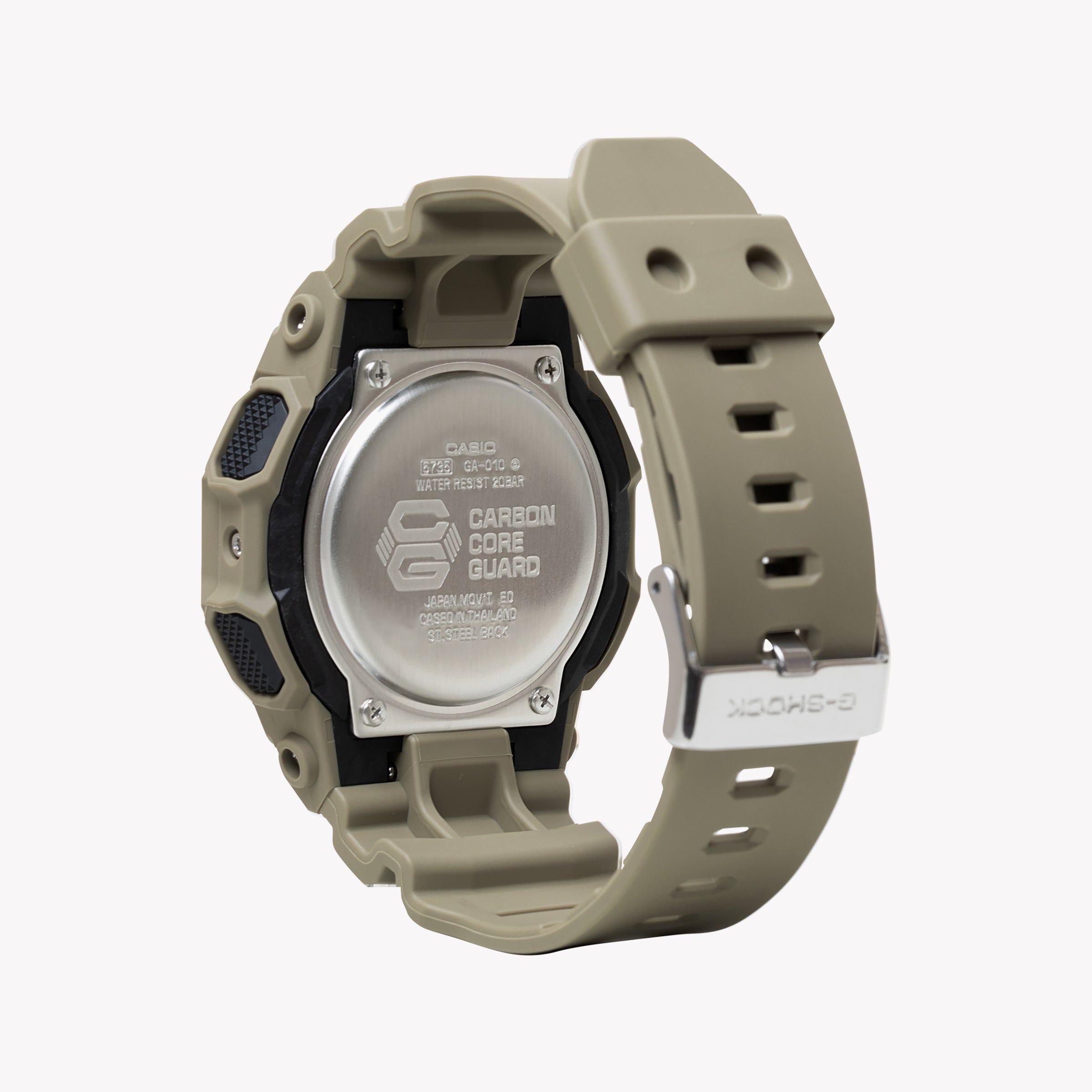 CASIO G-SHOCK GA-010-5AER DYNAMIC VERSATILITY - ECO-FRIENDLY WOMEN'S WATCH IN BEIGE