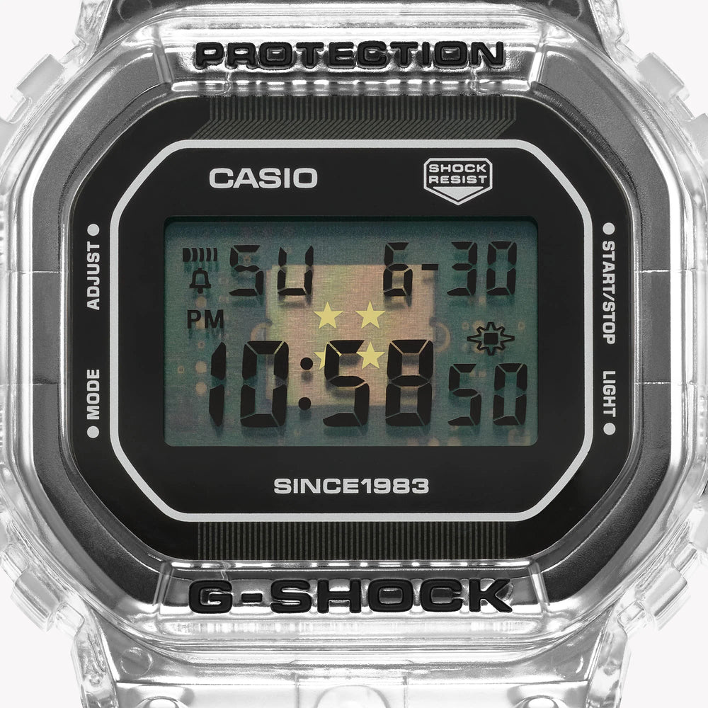Casio G-Shock Unisex Translucent Watch, Digital | Dw-5040rx-7er by i-watch