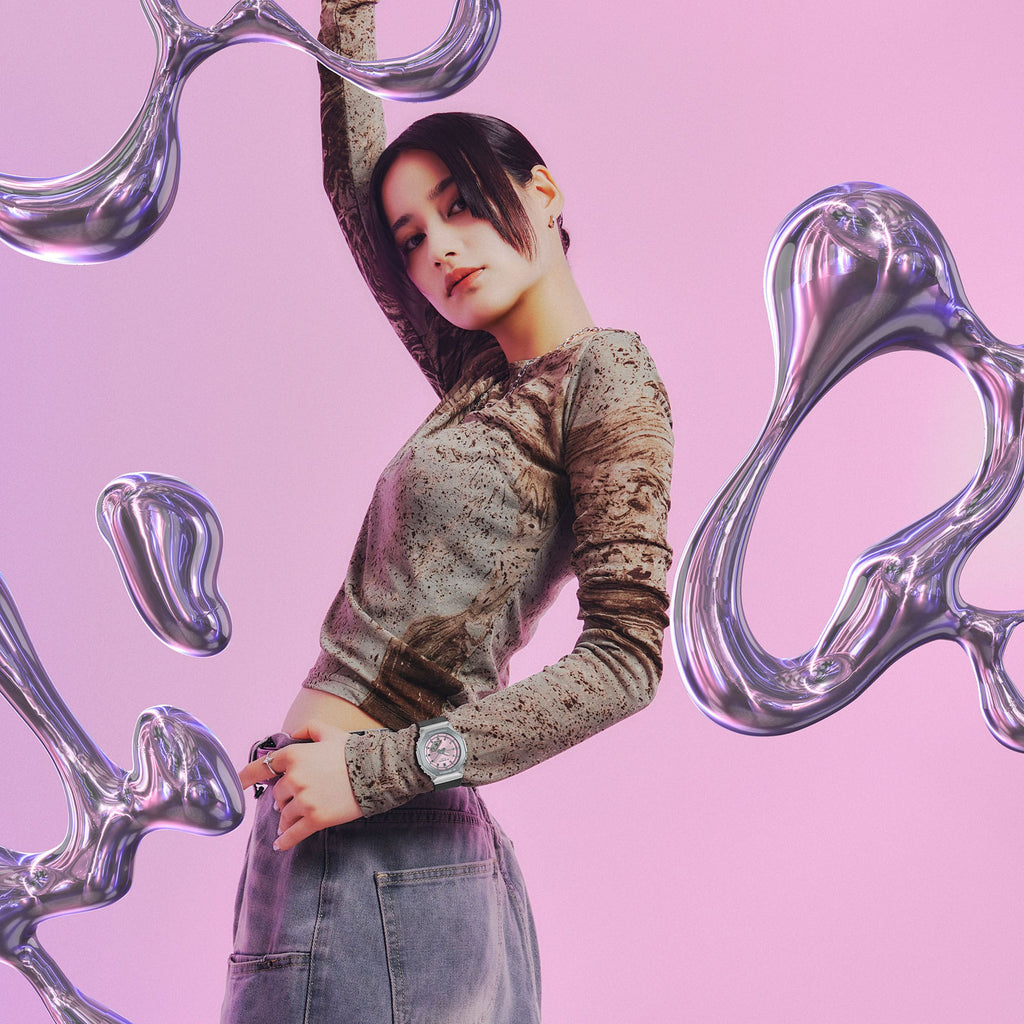 G-SHOCK GM-S2110-4AER - ELEGANT ADVENTURER: Women's Pink Dial & Eco-Friendly Band Watch-i-Watch-6