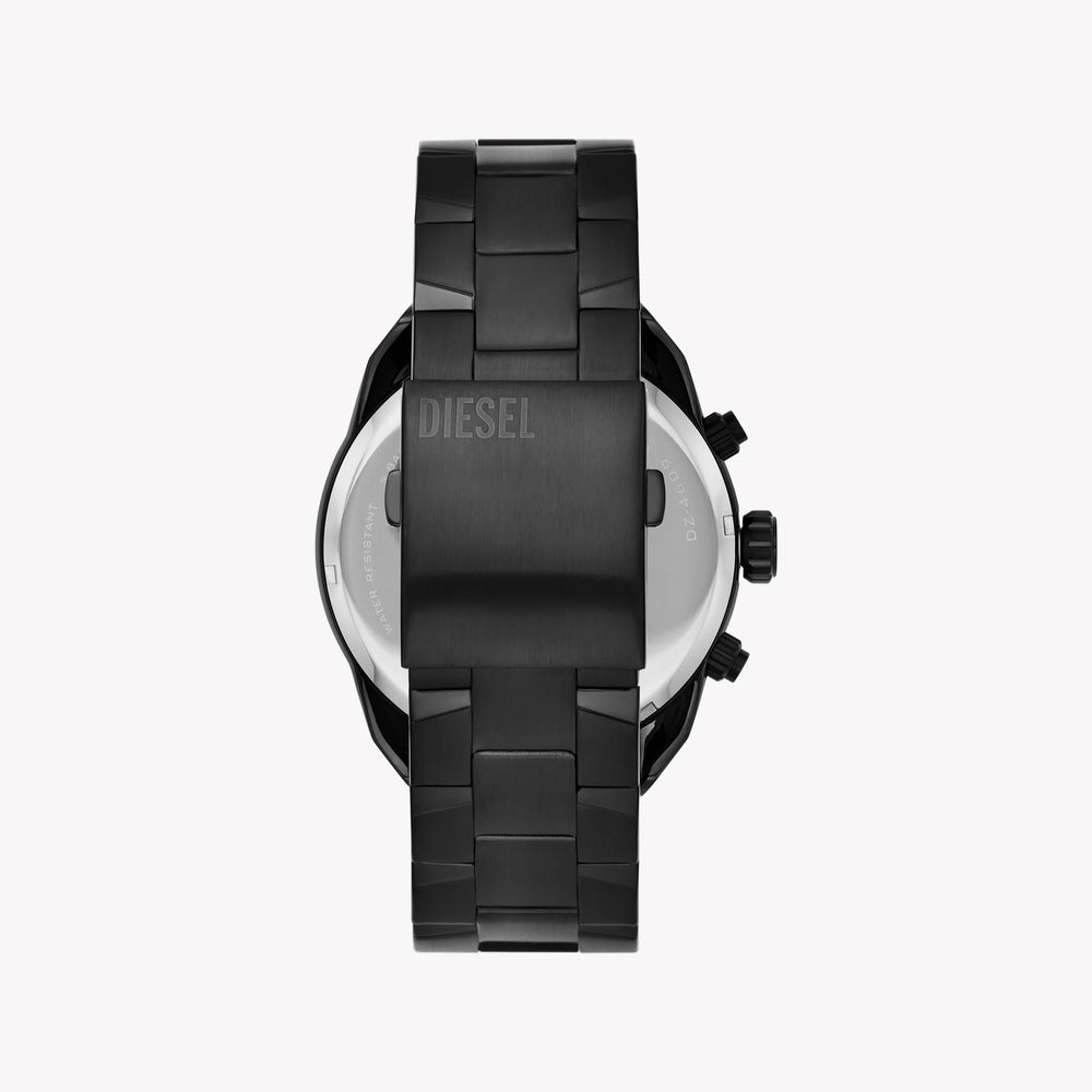 Diesel Men's Black Stainless Steel Watch, Black Dial | Dz4609 by i-watch