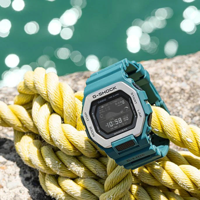 G-Shock Men's Green Resin Watch, Stainless Steel | Gbx-100-2dr by i-watch