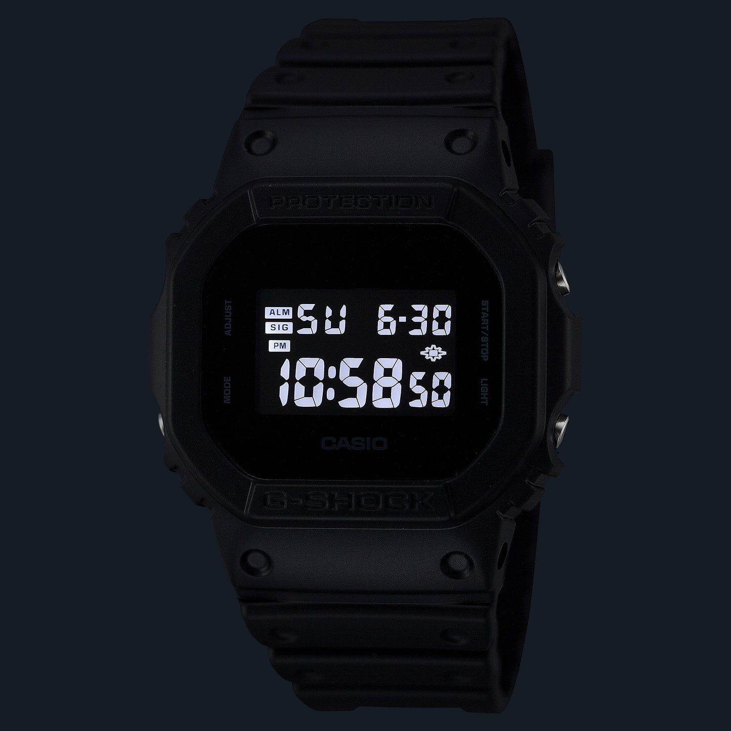 CASIO G-SHOCK DW-5600UBB-1 THE ORIGIN - BLOCK BLACK SERIE Men's Watch