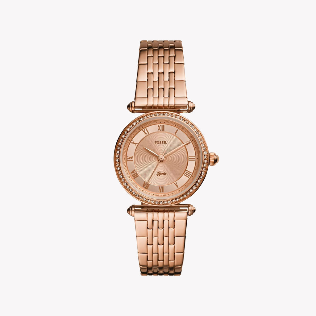 FOSSIL ES4711 ROSE GOLD ELEGANCE - TIMELESS WOMEN'S WATCH FOR EVERY OCCASION