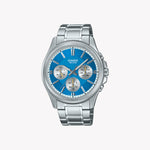 Casio MTP-1375D-2A2V Analog Silver Men's Watch