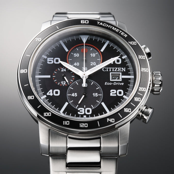 CITIZEN CA0641-83E – ELEGANTER ECODRIVE-CHRONOGRAPH – HERREN-EDELSTAHLUHR