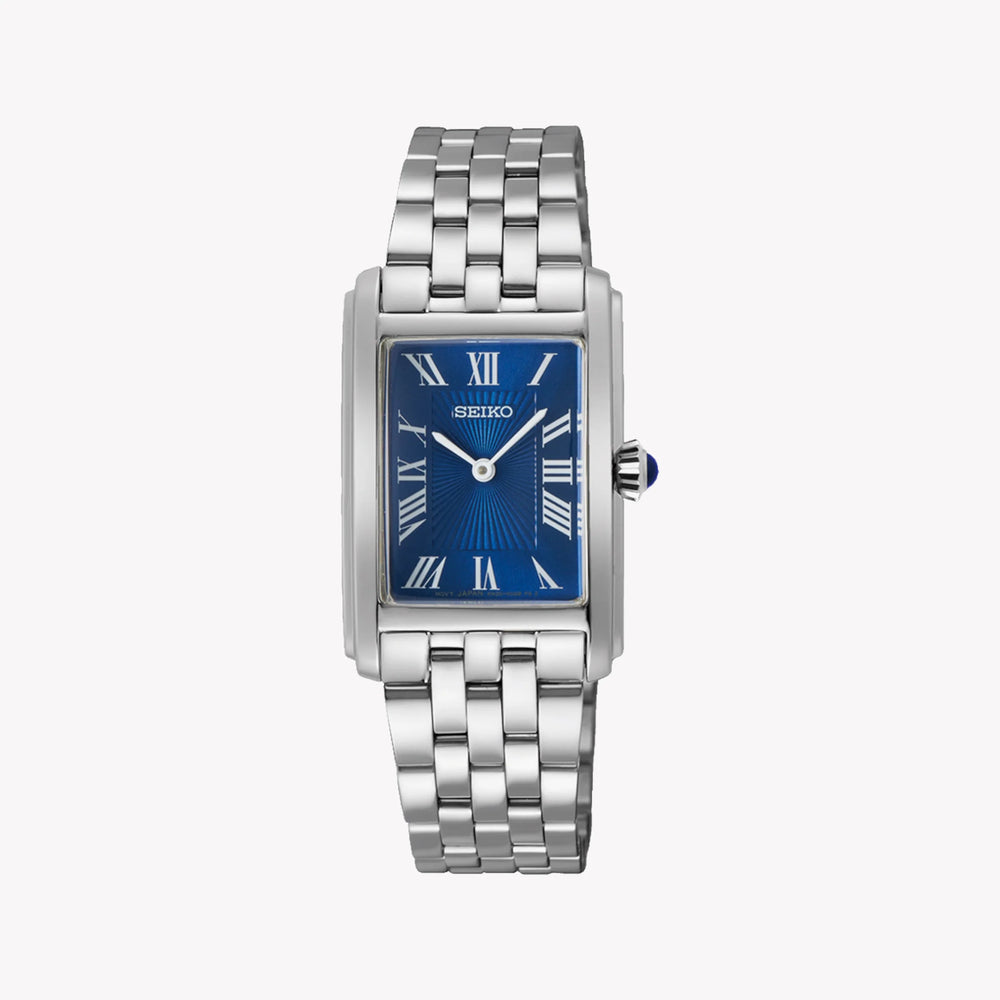 Seiko Women's Silver Stainless Steel, Blue Dial | Swr085p1 by i-watch