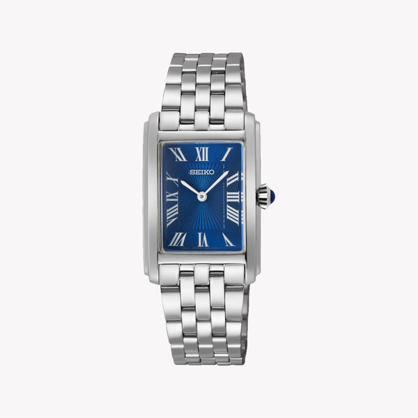 Seiko Women's Silver Stainless Steel, Blue Dial | Swr085p1 by i-watch