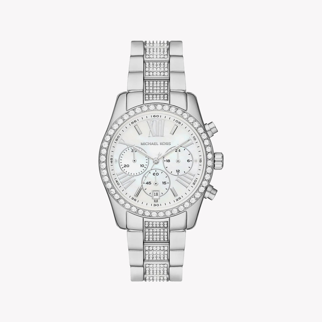MICHAEL KORS MK7243 - ELEGANT SILVER TIMEPIECE FOR THE MODERN WOMAN