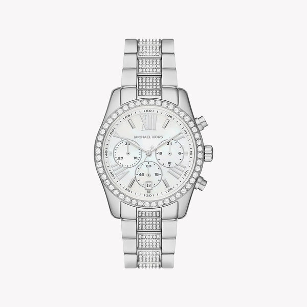 Michael Kors Women's Silver Stainless Steel Watch, Silver Dial | Mk7243 by i-watch
