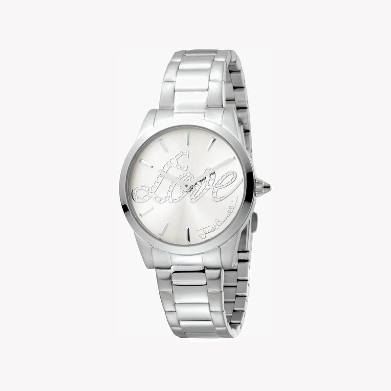 Just Cavalli Women's Silver Watch, Stainless Steel | Jc1l010m0235 by i-watch