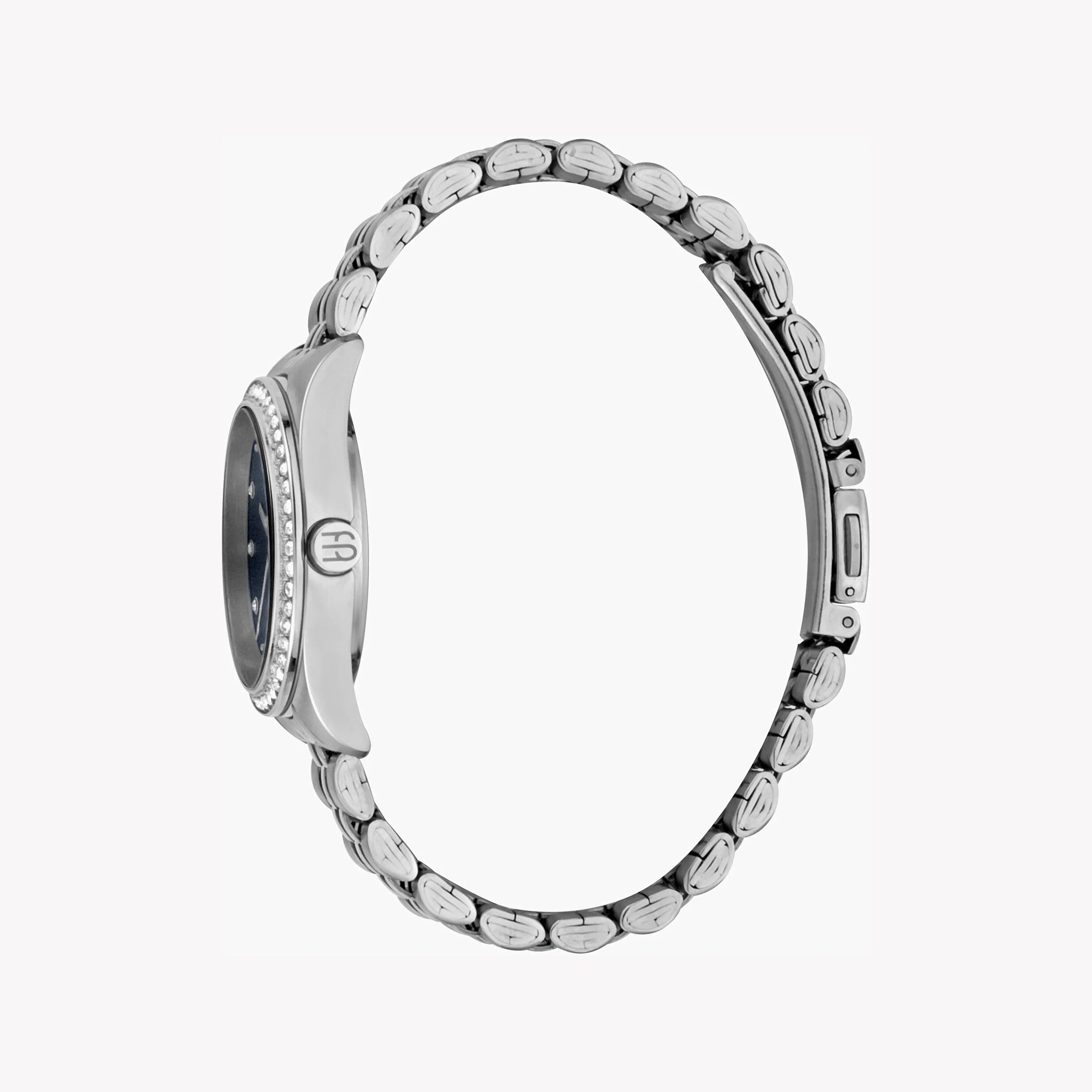 ESPRIT Women's Watch with Silver Stainless Steel Case and Silver Stainless Steel Band