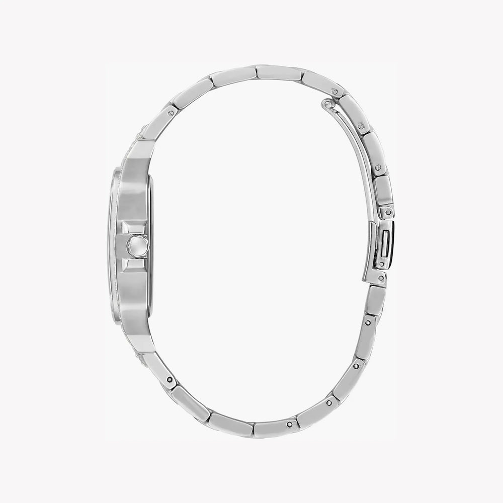 Guess Women's Silver Stainless Steel Watch, Silver Dial | Gw0472l1 by i-watch