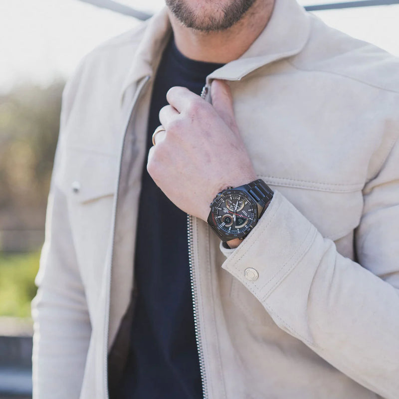 CASIO EDIFICE ECB-950DC-1AEF BOLD PERFORMANCE - MEN'S STYLISH SMART WATCH WITH BLUETOOTH CONNECTIVITY-i-Watch-4