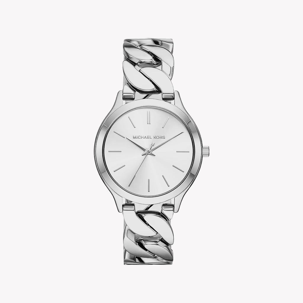 MICHAEL KORS MK7474 - ELEGANT SILVER STAINLESS STEEL WOMEN'S WATCH: TIMELESS STYLE & FUNCTIONALITY
