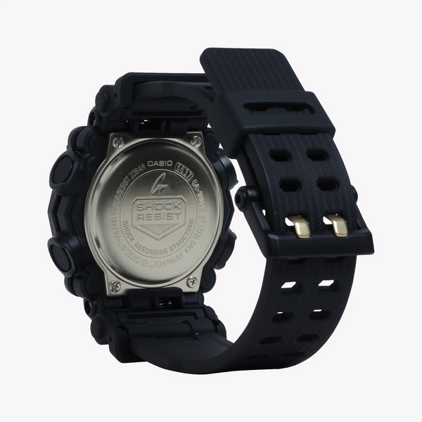 G-Shock Men's Black Resin, Gold Dial | Ga-900ag-1adr by i-watch