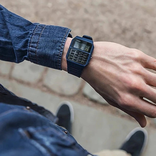 CASIO CA-53-WF-2B COMPACT - UNLEASH YOUR POTENTIAL MULTIFUNCTION UNISEX WATCH WITH STYLISH DESIGN-i-Watch-4