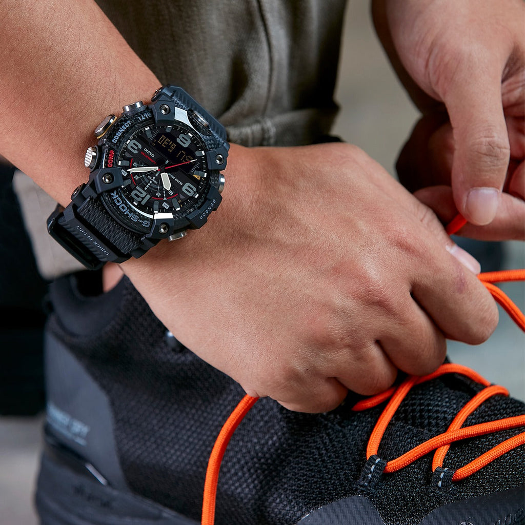 CASIO G-SHOCK GG-B100-1ADR ADVENTURE-READY - RUGGED SPORT MEN'S WATCH with Black Resin Band and Digital Display-i-Watch-2