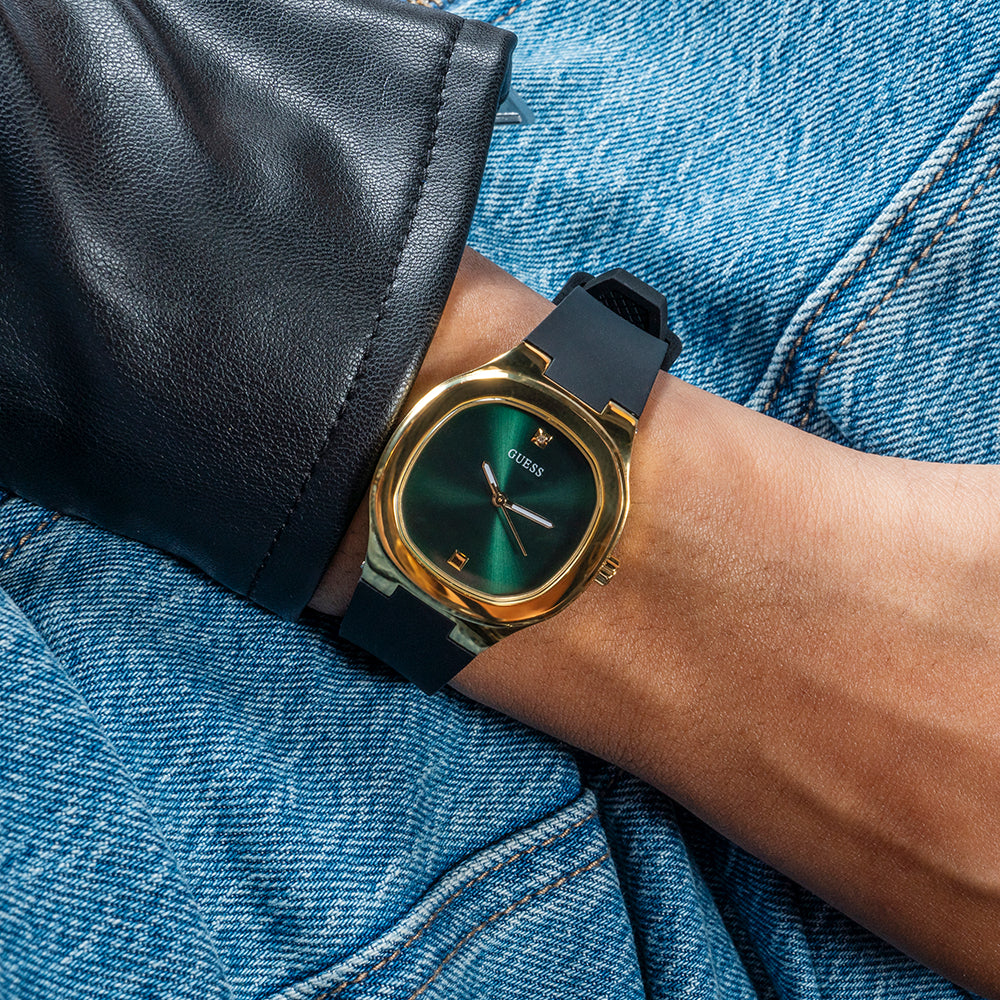 GUESS GW0658L1 - BOLD SOPHISTICATION WITH A VIBRANT GREEN DIAL & GOLD FINISH WOMEN'S WATCH-i-Watch-5