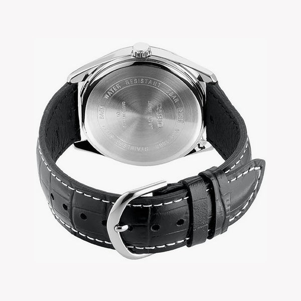 Timeless Elegance Women's Silver Watch, Leather Strap | Ltp-1303pl-7bvdf by i-watch