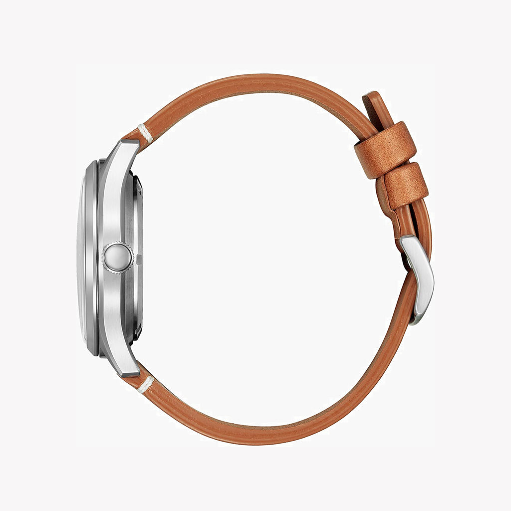 CITIZEN NH8390-11X BOLD AUTOMATIC - STUNNING RED DIAL WITH LUXURIOUS LEATHER BAND Men's Watch-i-Watch-3