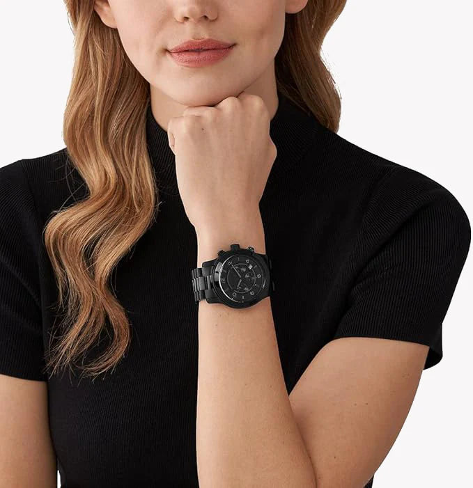Michael Kors Men's Black Stainless Steel Watch, Black Dial | Mk9110 by i-watch