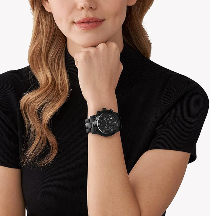 MICHAEL KORS MK9110 BOLD BLACK SOPHISTICATION - MEN'S STAINLESS STEEL TIMEPIECE-i-Watch-4