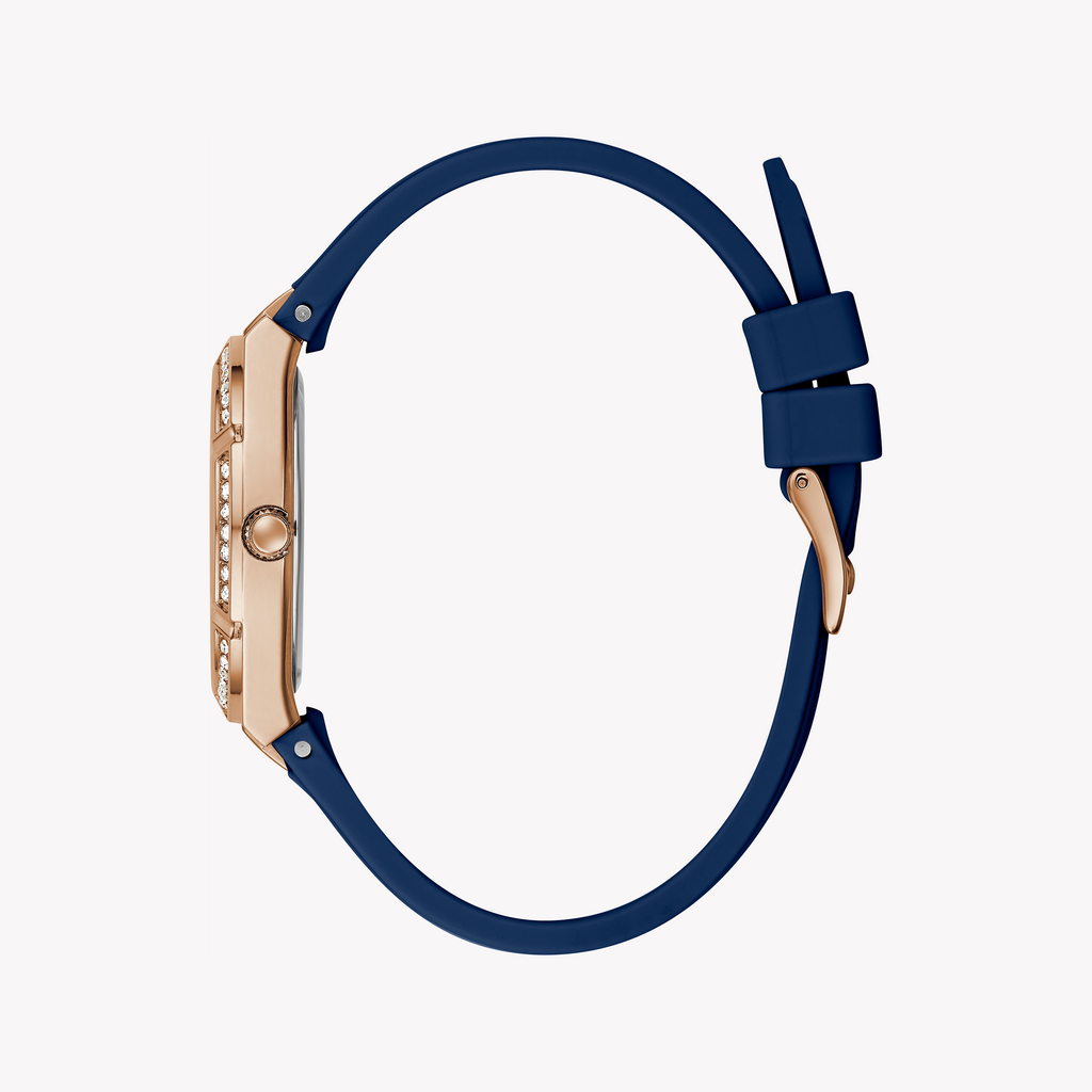 GUESS GW0034L4 CHARMING TIMEPIECE - VIBRANT ROSE GOLD & BLUE WOMEN'S WATCH-i-Watch-2