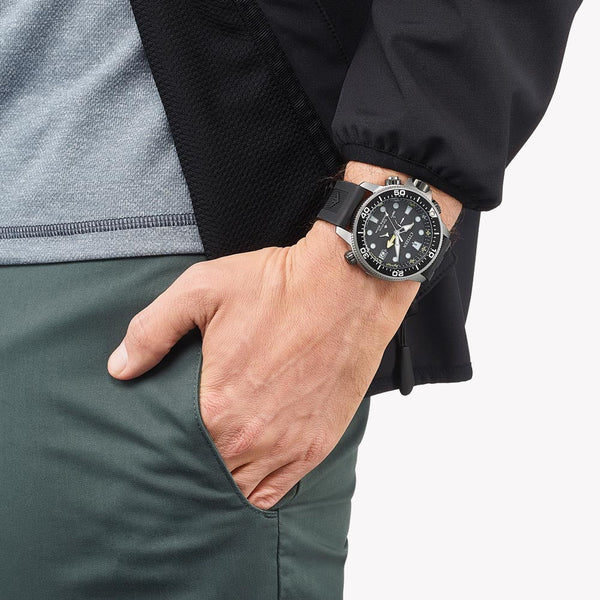 Citizen Bn2036-14e Adventure Ready - Mens Eco-Drive Dive Watch With Black Urathane Band by i-watch