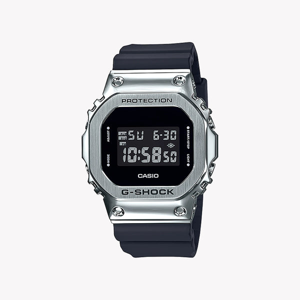 Casio G-Shock Men's Silver & Black Watch, Digital | Gm-5600-1er by i-watch