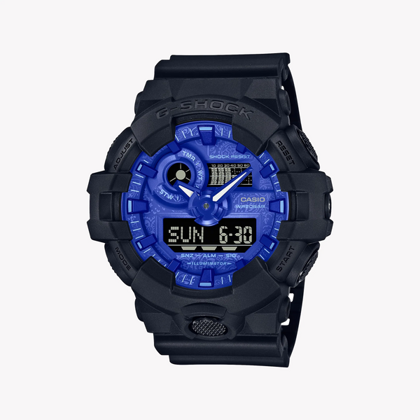 Casio G-Shock Ga-700bp-1adr - Unmatched Resilience Men's Watch With Striking All-Black Design by i-watch