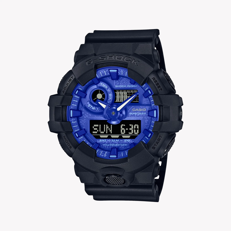 Casio G-Shock Ga-700bp-1adr - Unmatched Resilience Men's Watch With Striking All-Black Design by i-watch