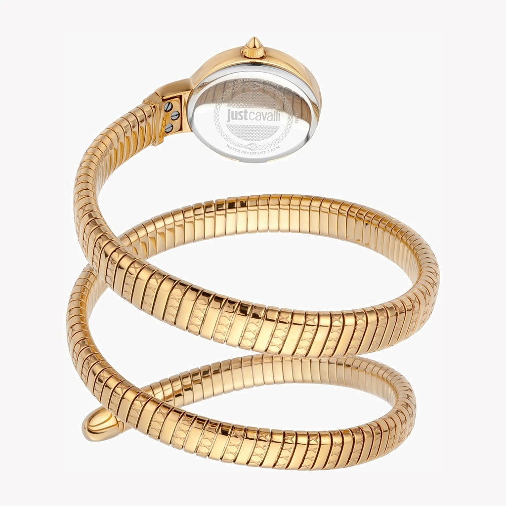 JUST CAVALLI Women's Watch with Gold Stainless Steel Case and Gold Stainless Steel Band-i-Watch-3