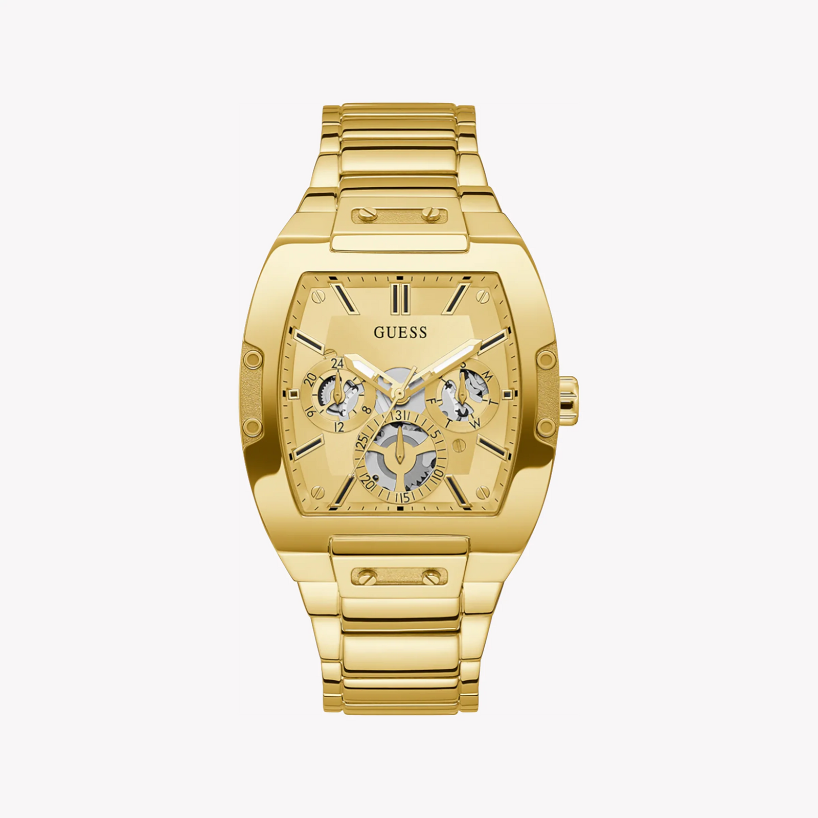 Guess Women's Gold Stainless Steel Watch, Gold Dial | Gw0456g2 by i-watch