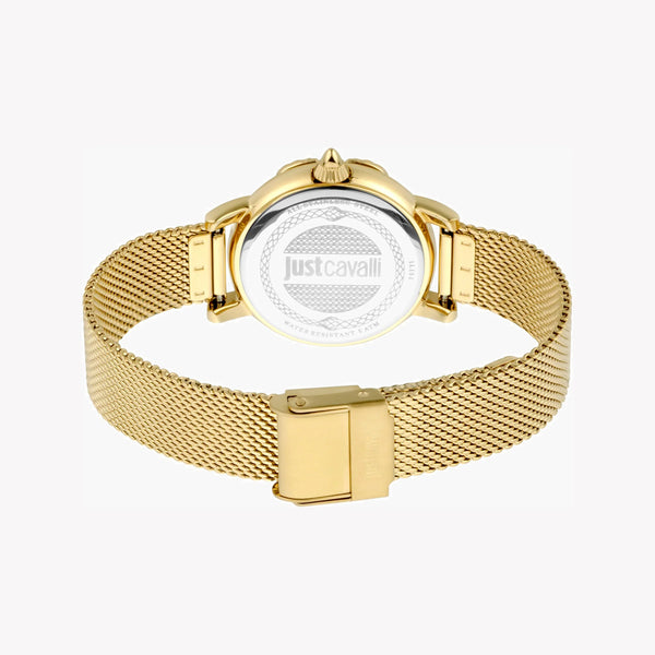 Just Cavalli Women's Gold Stainless Steel Watch, Champagne Dial | Jc1l151m0525 by i-watch