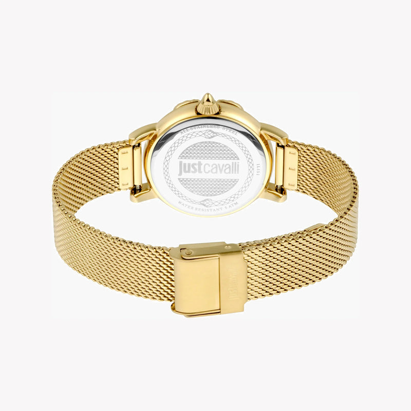 Just Cavalli Women's Gold Stainless Steel Watch, Champagne Dial | Jc1l151m0525 by i-watch