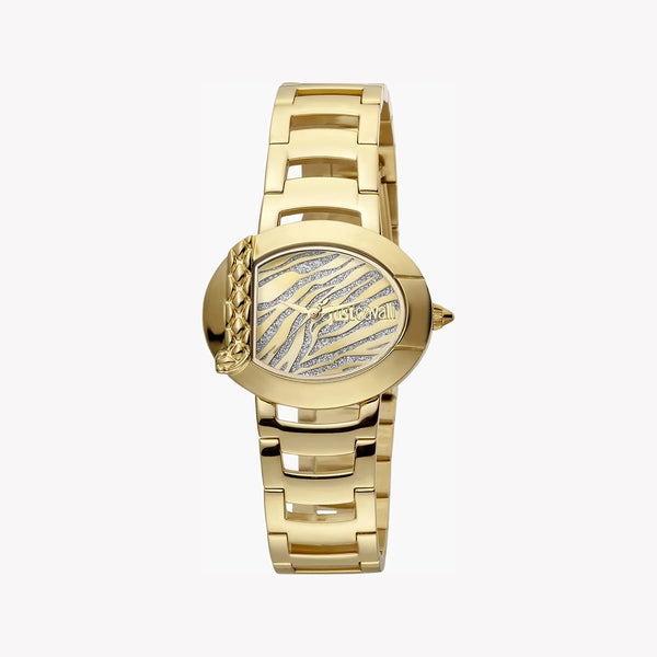 Just Cavalli Women's Gold Stainless Steel Watch, Champagne Dial | Jc1l109m0035 by i-watch