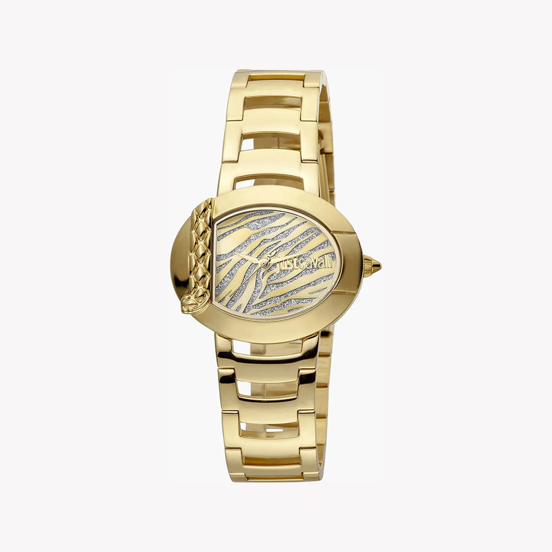 Just Cavalli Women's Gold Stainless Steel Watch, Champagne Dial | Jc1l109m0035 by i-watch