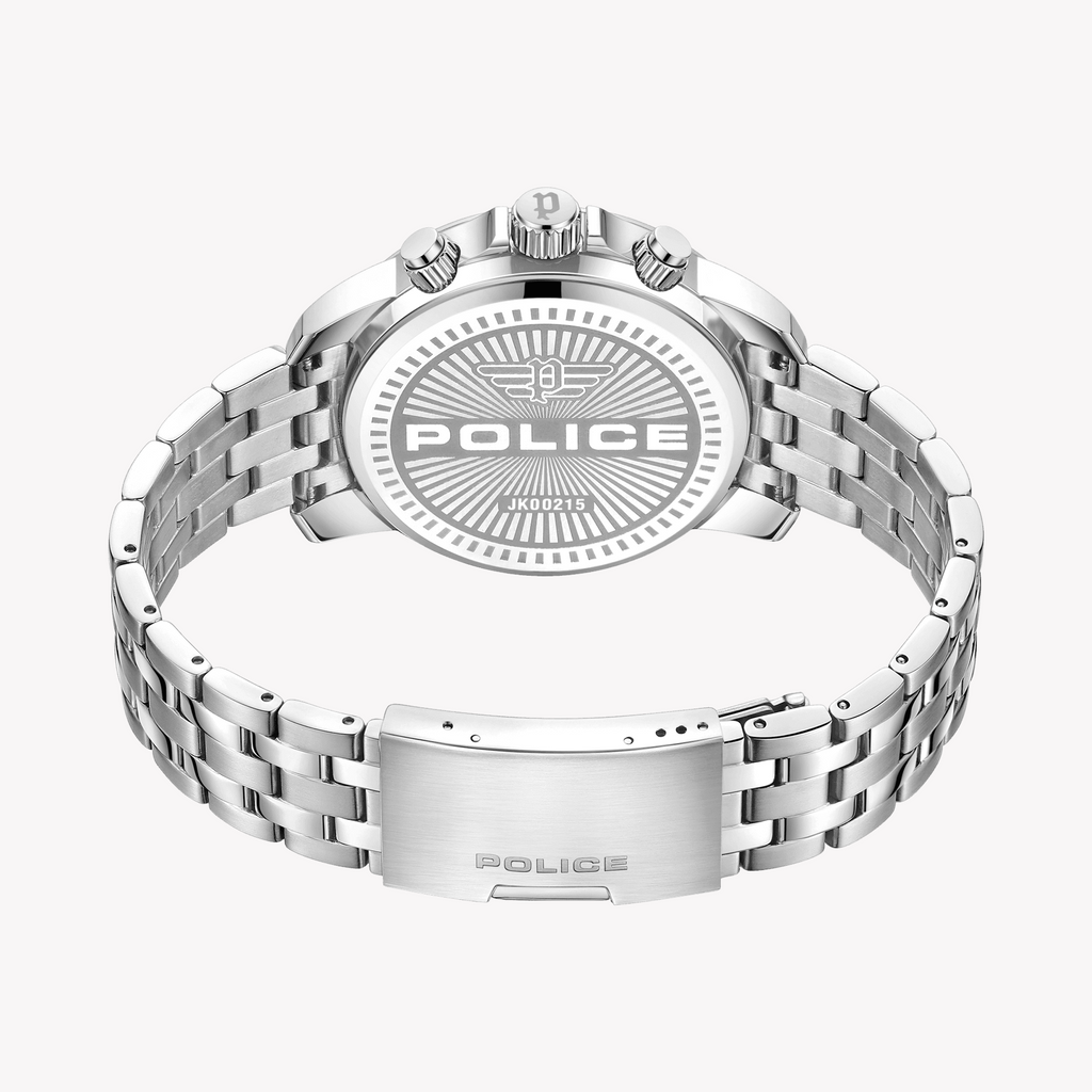 POLICE PEWJK0021505 - TIMELESS ELEGANCE MEN'S WATCH WITH STUNNING BLUE DIAL & STAINLESS STEEL BAND-i-Watch-4