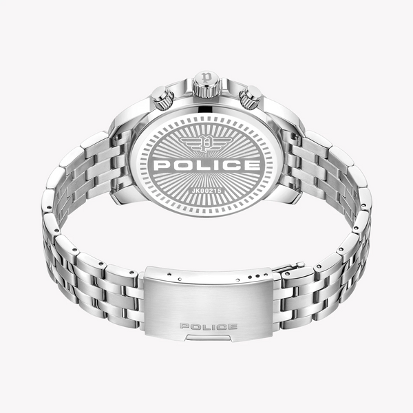 Police Men's Silver Watch, Blue Dial | Pewjk0021505 by i-watch