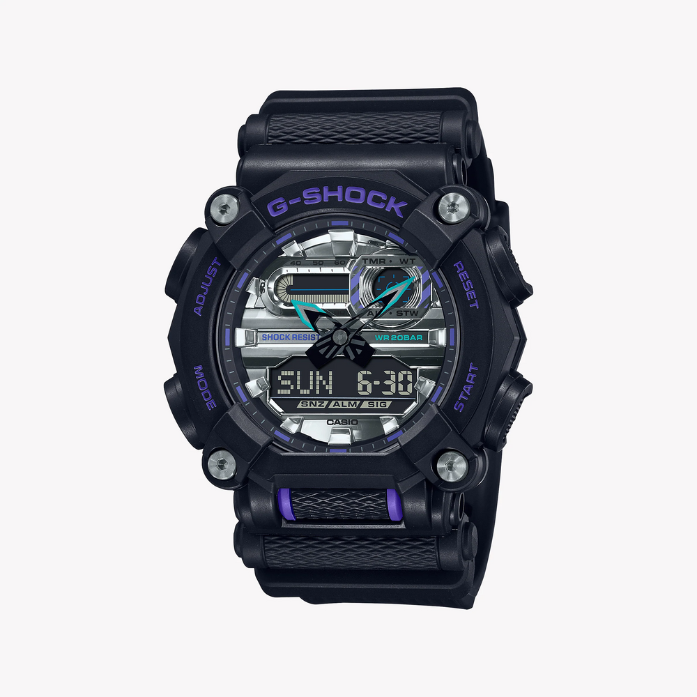 G-Shock Men's Black Resin Watch, 200m Water Resistant | Ga-900as-1adr by i-watch