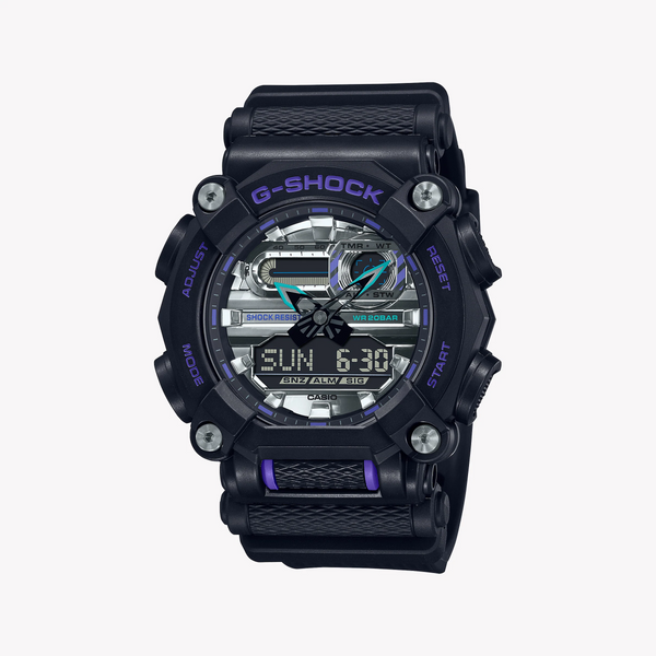 G-Shock Men's Black Resin Watch, 200m Water Resistant | Ga-900as-1adr by i-watch