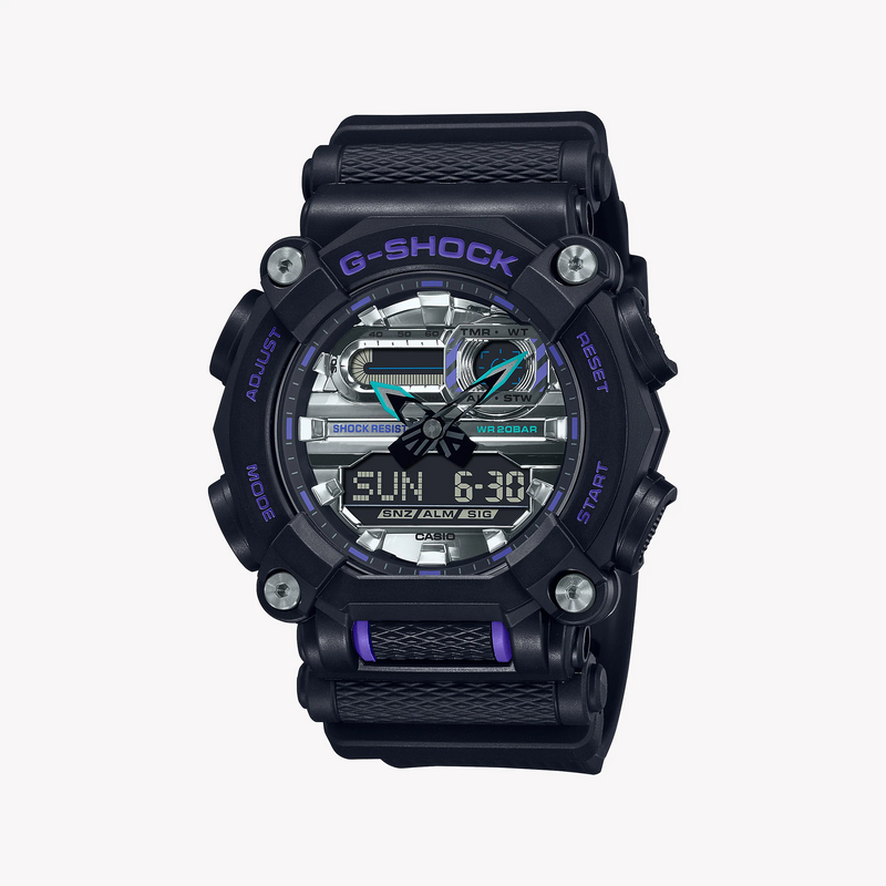 G-Shock Men's Black Resin Watch, 200m Water Resistant | Ga-900as-1adr by i-watch