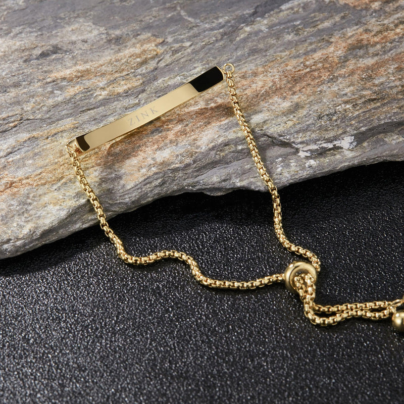 Zink Women's Gold Stainless Steel Bracelet | Zfbr004gs